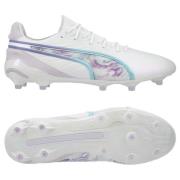 PUMA King Ultimate FG/AG Brilliance - Valkoinen/Musta/Spring Lavender ...