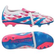 adidas Predator Elite Fold-over Tongue FG Reemergence - Valkoinen/Sini...